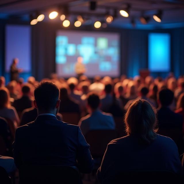 Ambiance de conférence